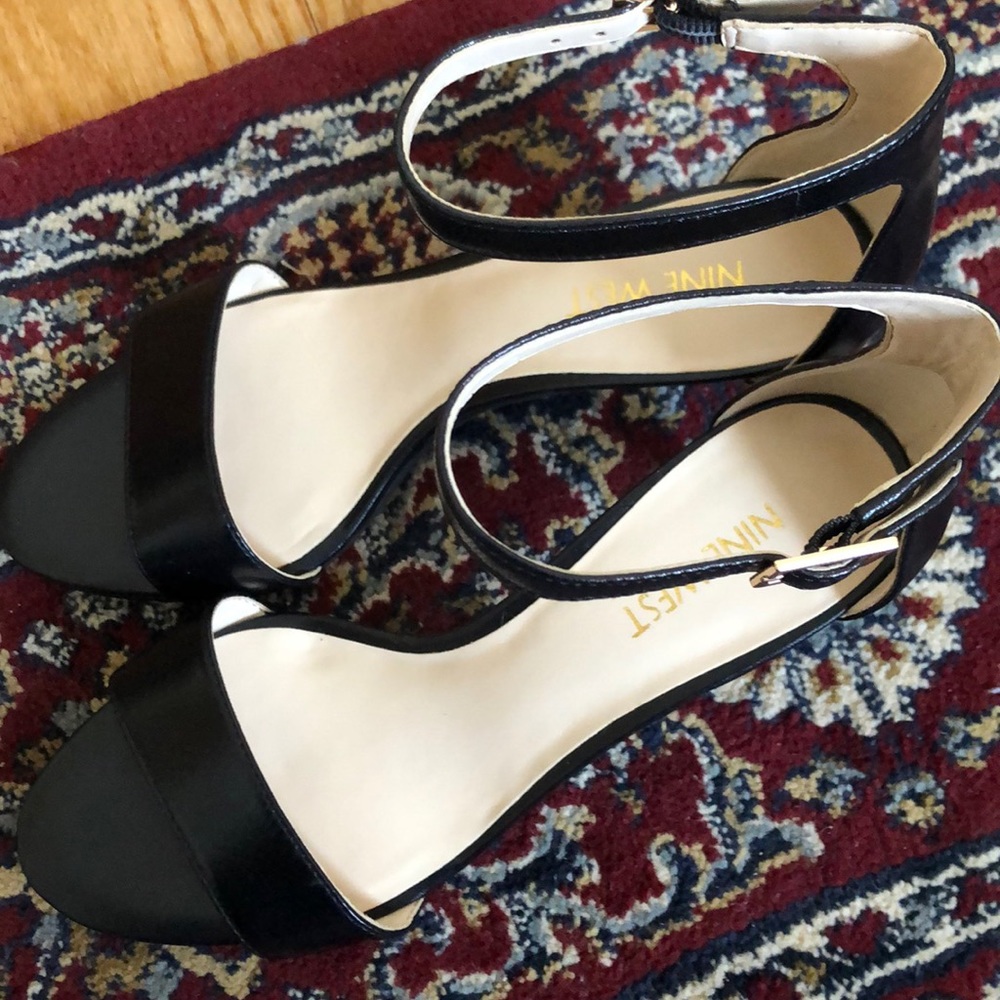 Nine West kitten heel sandals